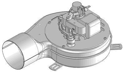 Ventilateur d'air chaud référence 41450907800