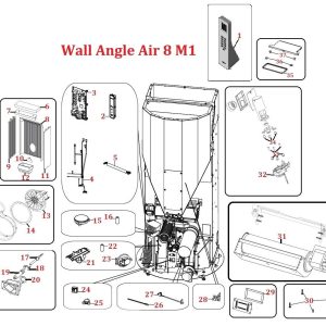 Wall Angle Air 8 M1