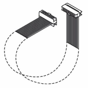 Câble flat pour panneau de commande référence 1043030700