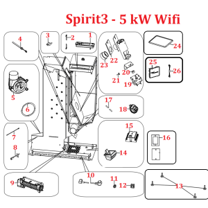 Spirit 3 - 5 kW Wifi