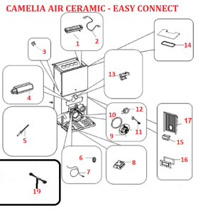 Camelia Air Ceramic - Easy Connect